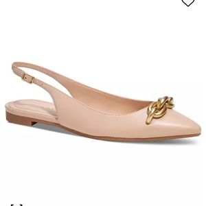 Coach Veronica Leather Skimmer